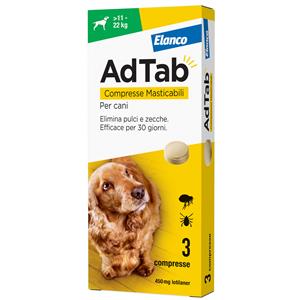 Antiparassitari Compresse Elanco AdTab per cani
