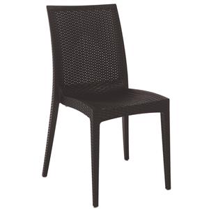 Sedie resina rattan Bistrot