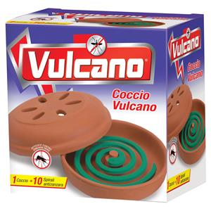 Diffusori spiralette antizanzare coccio Vulcano