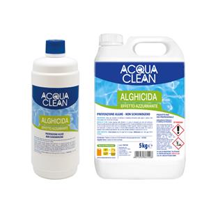 Alghicida effetto azzurrante Acqua Clean per piscine