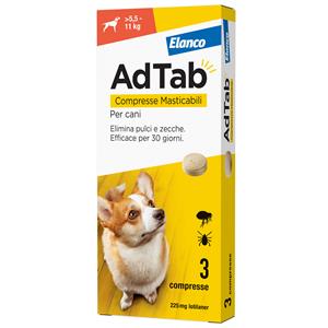 Antiparassitari Compresse Elanco AdTab per cani