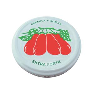 Tappi vasi vetro disegno pomodoro