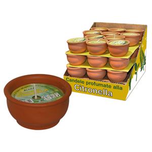 Ceri citronella candele Big Bon coccio