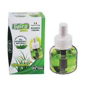 Liquido per elettroemanatori antizanzare 45 notti Spira Green