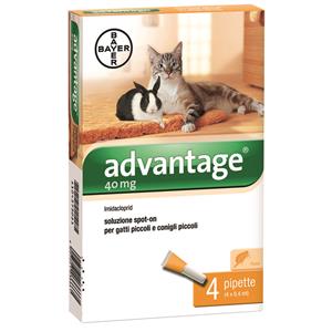 Antiparassitari Bayer Advantage Spot On 40 gatti