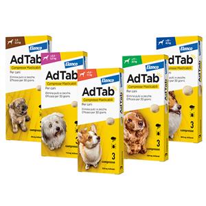 Antiparassitari Compresse Elanco AdTab per cani