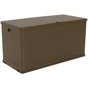 Bauli multiuso Rattan resina marrone
