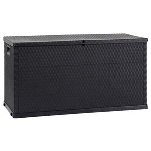 Bauli multiuso Rattan resina antracite