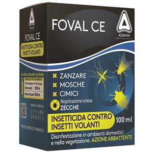 Insetticida concentrato mosche e zanzare Foval CE Adama Kollant