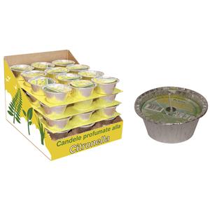 Ceri citronella candele Big Bon alluminio