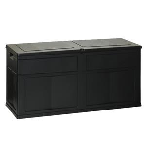 Bauli multiuso Garden Black resina