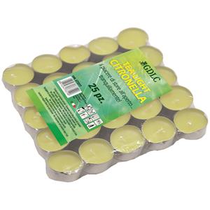 Ceri citronella Candele Tea Light